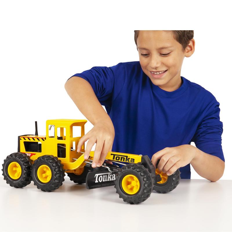 Tonka Road Grader 黄色 Vintage Tonka Road Grader 1962-1969 Complete Original Collectible ミニカー